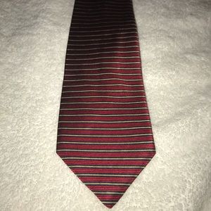 Vintage Brooks Brothers red striped power tie